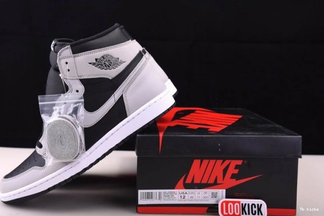 Cheap TBK Black High 1 Smoke Air Light White 555088-035 Grey Retro Jordan 0807